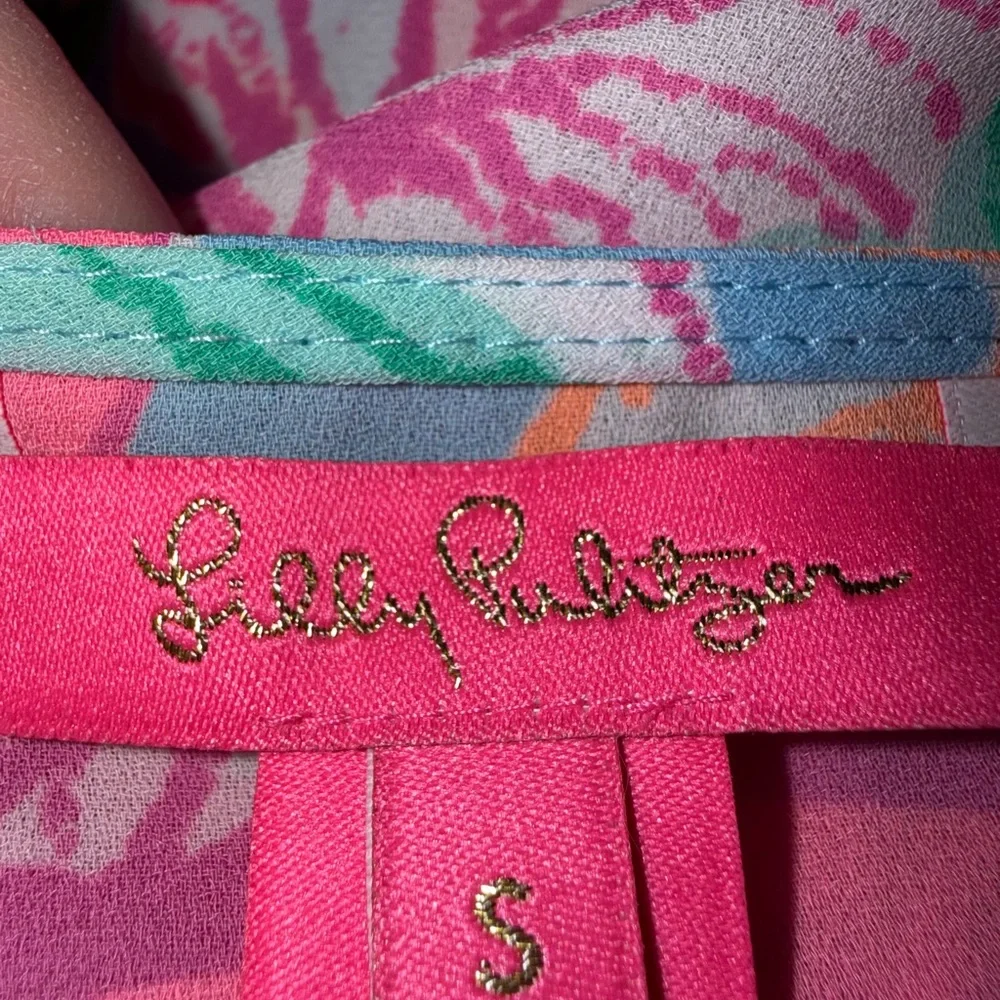Lilly Pulitzer 3/4 Sleeve Pamala Top - Picture 6 of 13